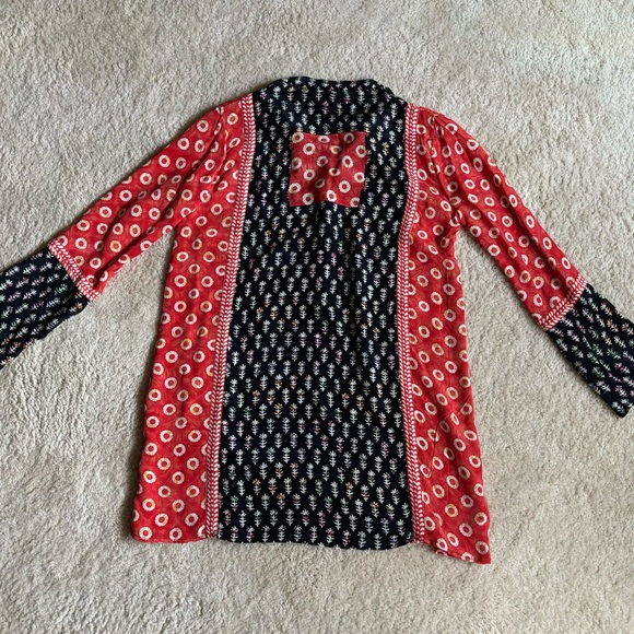 Tolani Silk Tunic Dress. Small. - Picture 3 of 3